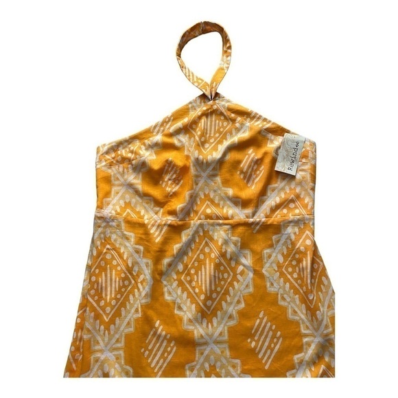 NWT-REWIND-ORANGE PRINT HALTER DRESS-SIZE 2X - Picture 2 of 7